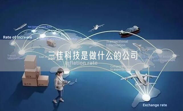 三佳科技是做什么的公司