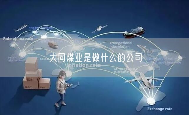 大同煤业是做什么的公司