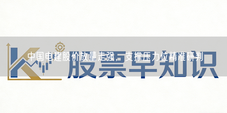 中国电建股价放量走强，支撑压力位精准研判